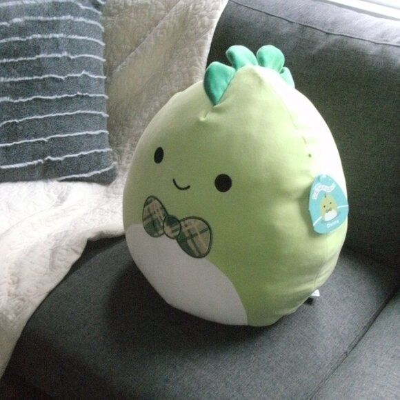 FUN Squishmallows DANNY The Dino Dinosaur Bowtie 20" Giant Squishmallow with TAG - Picture 1 of 4